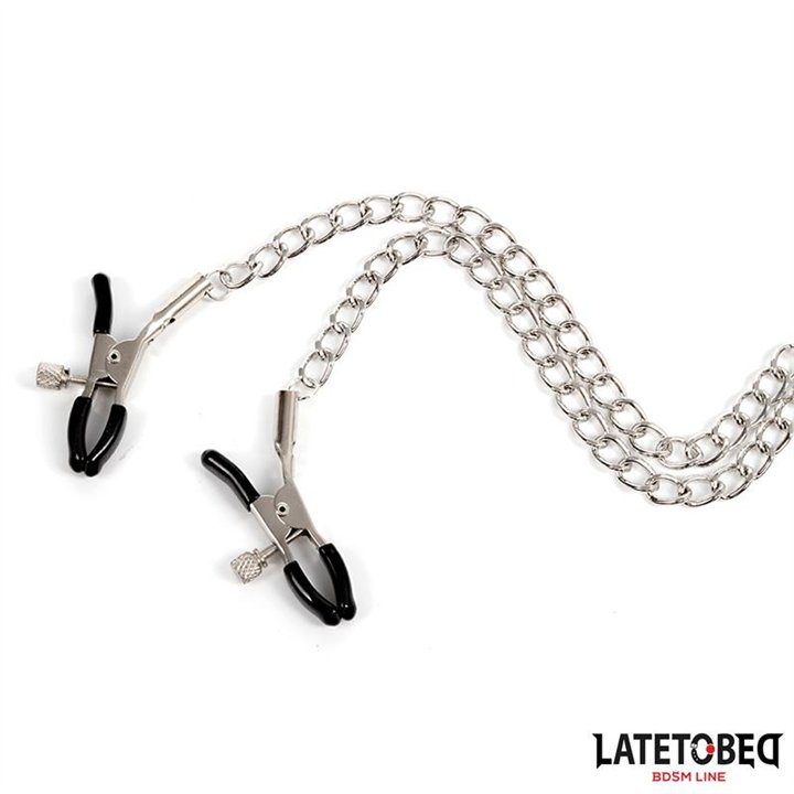 Nipple Clamps With Penis Ring - 8436615009800 - Teknashop Ltd