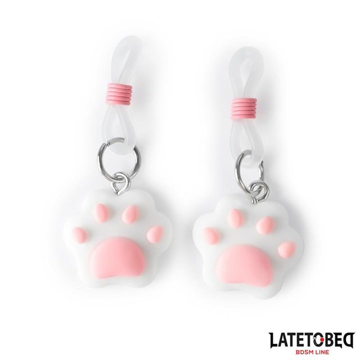 Nipple clamps with Kitty Paw - 8436615009688 - Teknashop Ltd