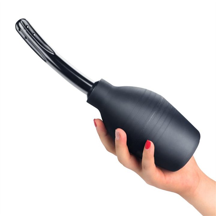 Anal Douche Deluxe Black - LO-LV1666 - Teknashop Ltd