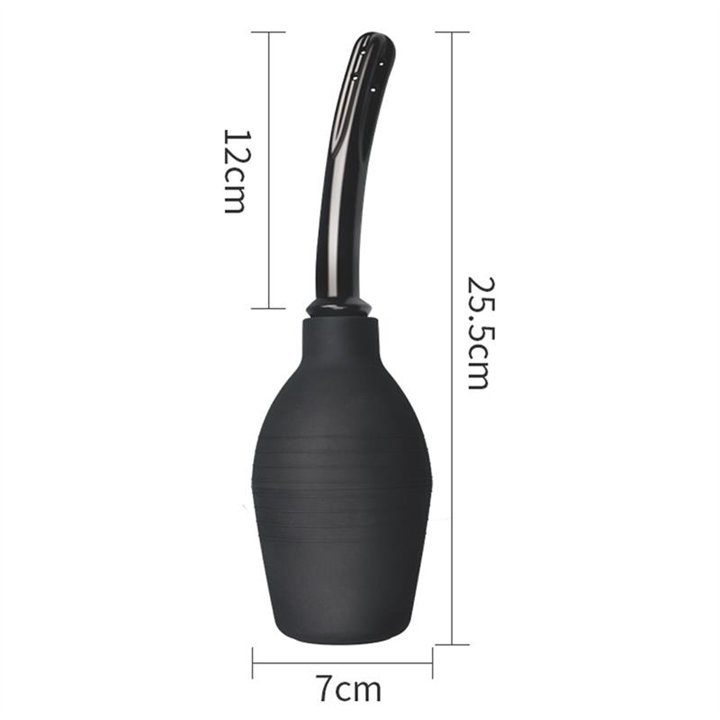 Anal Douche Deluxe Black - LO-LV1666 - Teknashop Ltd