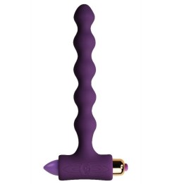 ROCKS-OFF - ANAL PLUG WITH VIBRATION AND RIVERLES PETITE SENSATIONS PEARLS - D-210483 - Teknashop Ltd