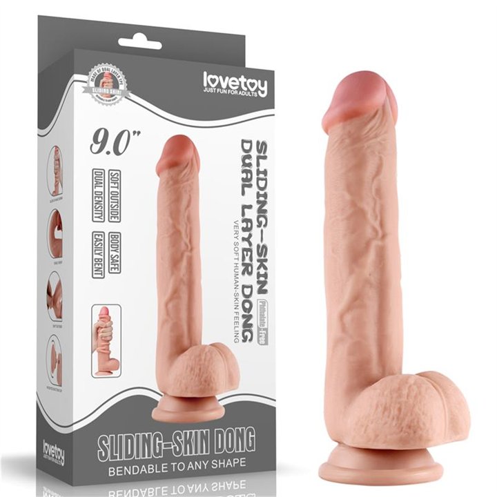 Dildo Sliding 9 Flesh - LO-LV317004 - Teknashop Ltd