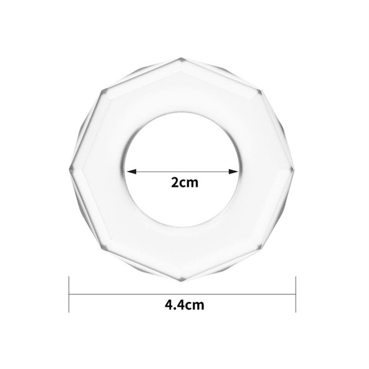 Penis Ring Power Plus Clear - LO-LV1434-C - Teknashop Ltd