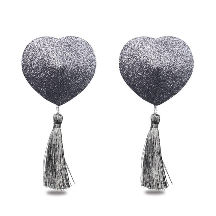 Nipple Covers Reusable Silver Glitter - LO-LV763016 - Teknashop Ltd