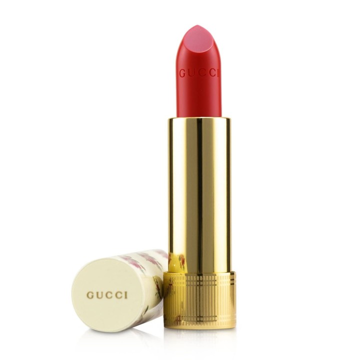 Gucci, Rouge A Levres Voile, Long-Lasting, Cream Lipstick, 302, Agatha Orange, 3.5 g - Teknashop Ltd