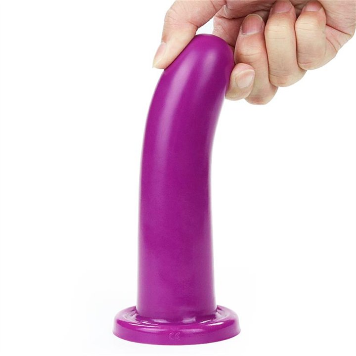 Stimulator Holy Dong 6 Liquid Silicone Purple - LO-LV1613-PU - Teknashop Ltd