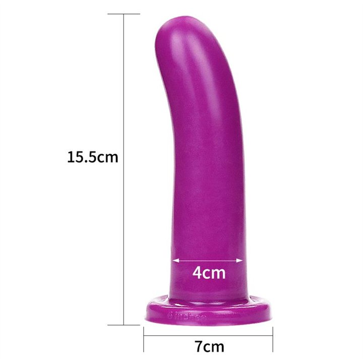Stimulator Holy Dong 6 Liquid Silicone Purple - LO-LV1613-PU - Teknashop Ltd