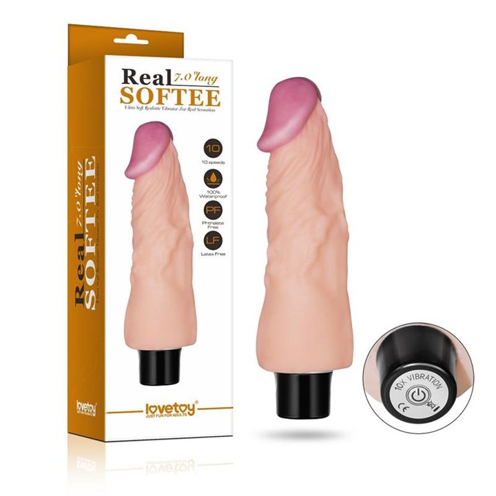 Vibe Real Softee 7 Flesh - LO-LV0911 - Teknashop Ltd