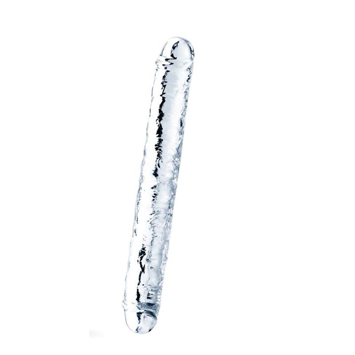 Double Dildo Flawless Clear 12 Clear - LO-LV310018 - Teknashop Ltd