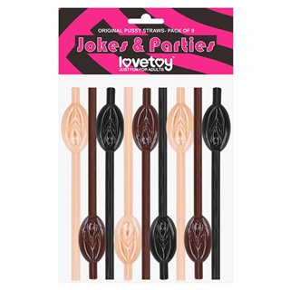 Pussy Straws Pack of 9 - LO-LV765002B - Teknashop Ltd