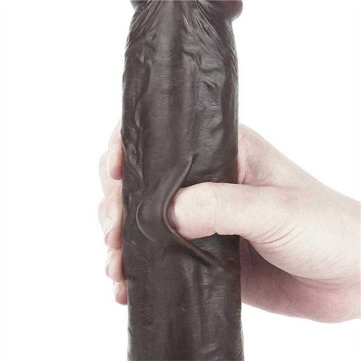 Dildo Sliding 9 Black - LO-LV317014 - Teknashop Ltd