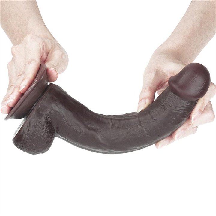 Dildo Sliding 9 Black - LO-LV317014 - Teknashop Ltd