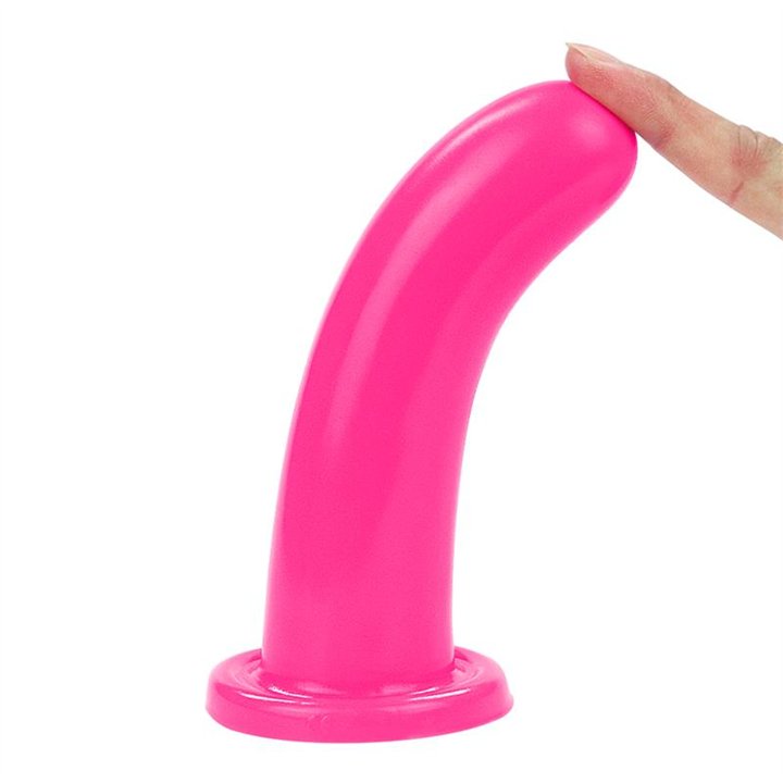 Stimulator Holy Dong 6 Liquid Silicone Pink - LO-LV1613 - Teknashop Ltd
