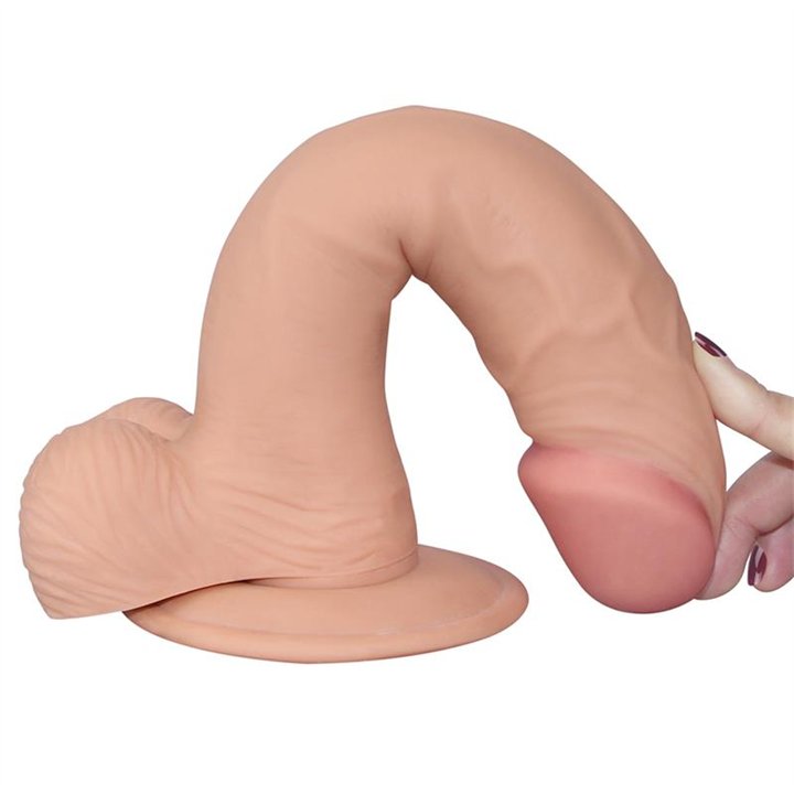 Dildo The Ultra Soft Dude 9 Flesh - LO-LV1086 - Teknashop Ltd