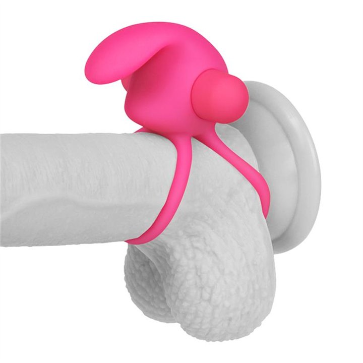 Double Vibrating Cockring Power Clit Duo Pink - LO-LV1427-P - Teknashop Ltd