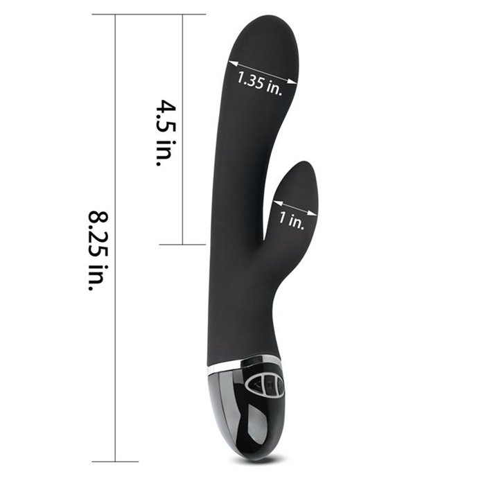 Vibe O-Sensual Clit Duo Climax Black - LO-LV431217 - Teknashop Ltd