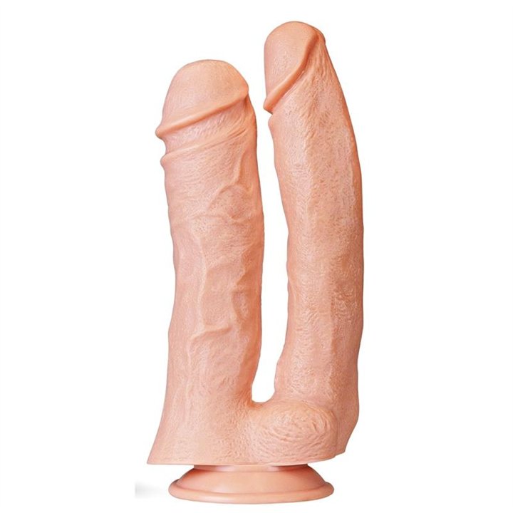 Double Dildo King 12 Flesh - LO-LV111013 - Teknashop Ltd