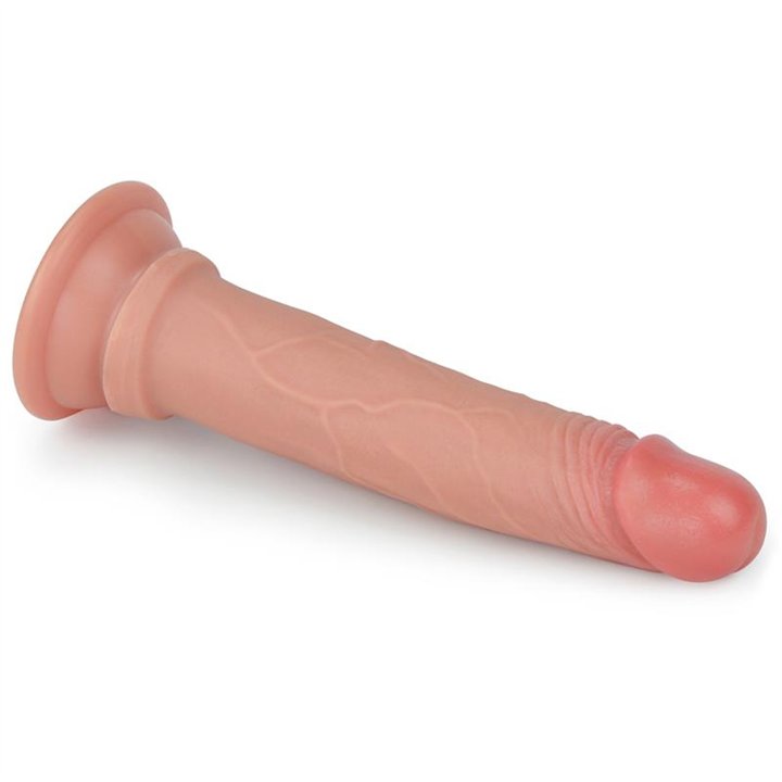 Dildo Nature 7 Liquid Silicone Flesh - LO-LV4002-F - Teknashop Ltd