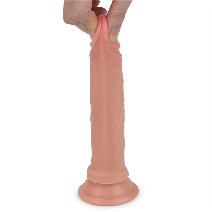 Dildo Nature 7 Liquid Silicone Flesh - LO-LV4002-F - Teknashop Ltd