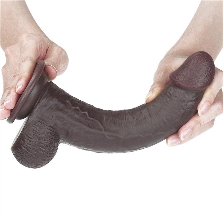 Dildo Sliding 9 Black - LO-LV317013 - Teknashop Ltd