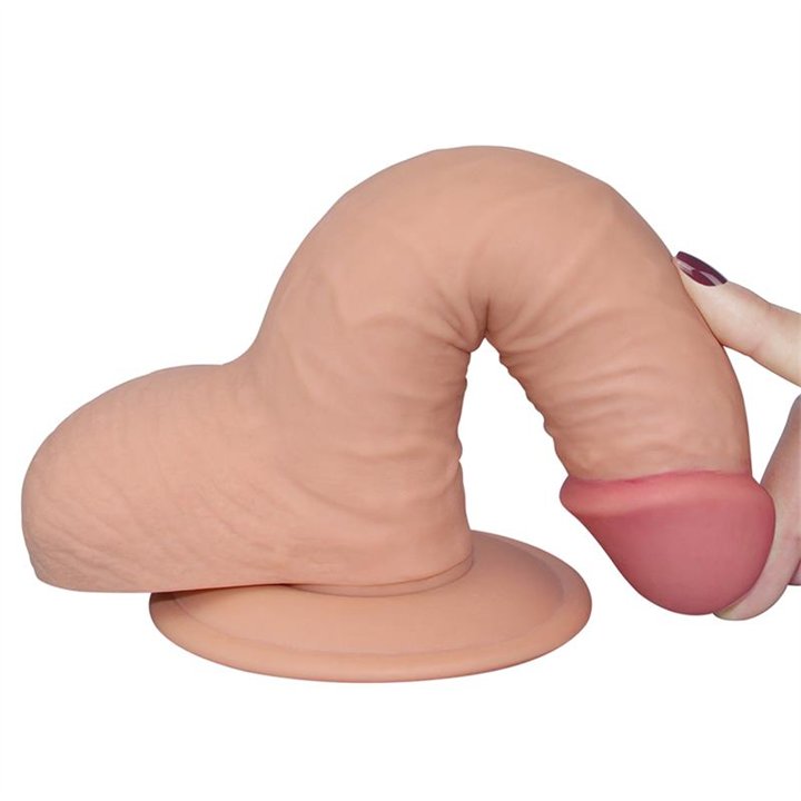 Dildo The Ultra Soft Dude 7.5 Flesh - LO-LV1084 - Teknashop Ltd