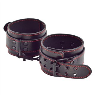 Ankle Cuffs Bondage Black - LO-LV1654 - Teknashop Ltd