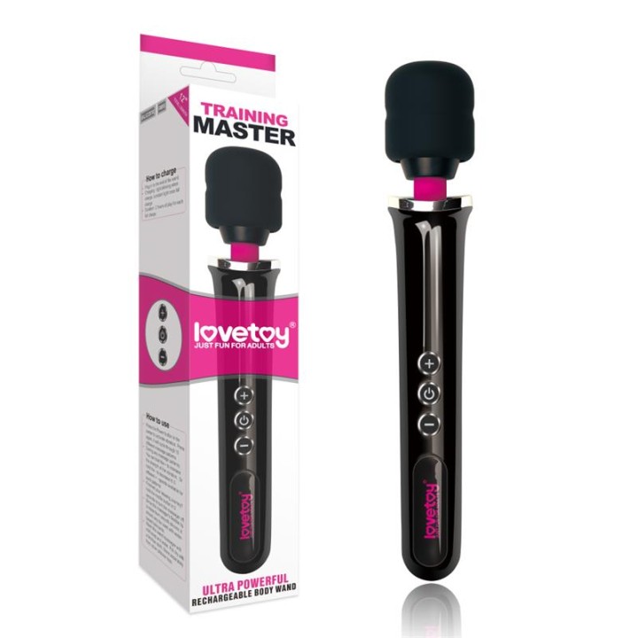 Massager Training Master USB Black - LO-LV234201 - Teknashop Ltd