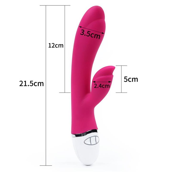 Vibe Dreamer II USB Rose Red - LO-LV2711P - Teknashop Ltd