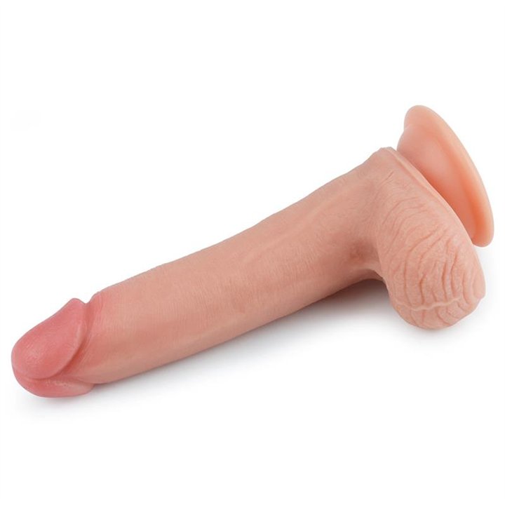 Dildo Nature 8 Liquid Silicone Flesh - LO-LV4005-F - Teknashop Ltd