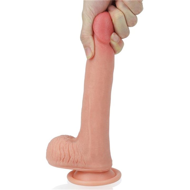 Dildo Nature 8 Liquid Silicone Flesh - LO-LV4005-F - Teknashop Ltd