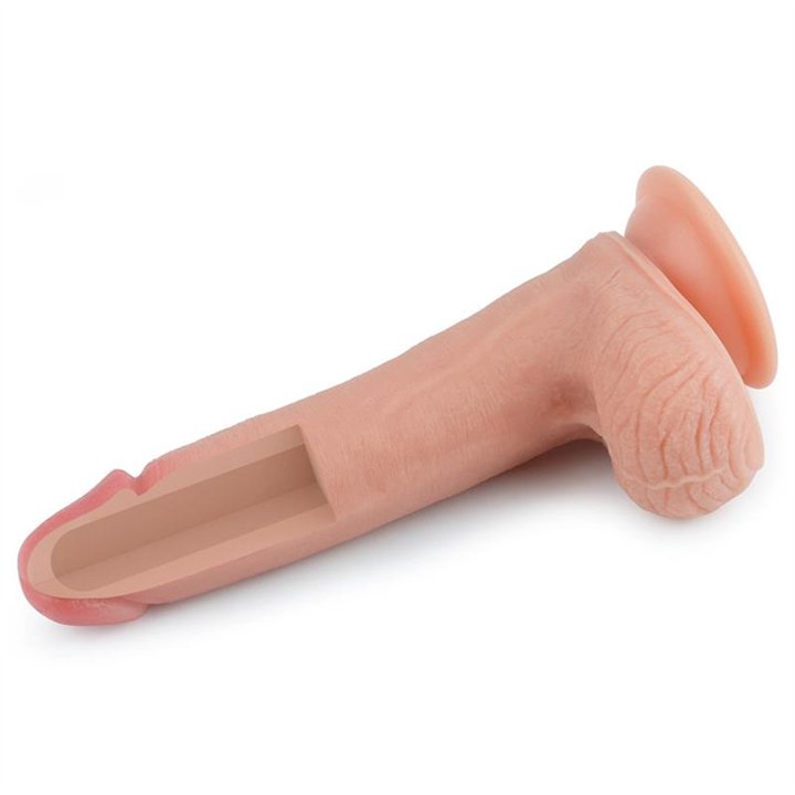 Dildo Nature 8 Liquid Silicone Flesh - LO-LV4005-F - Teknashop Ltd
