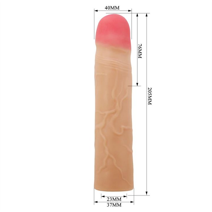 Extended Penis Sleeve 3 Kylian - BI-026257 - Teknashop Ltd