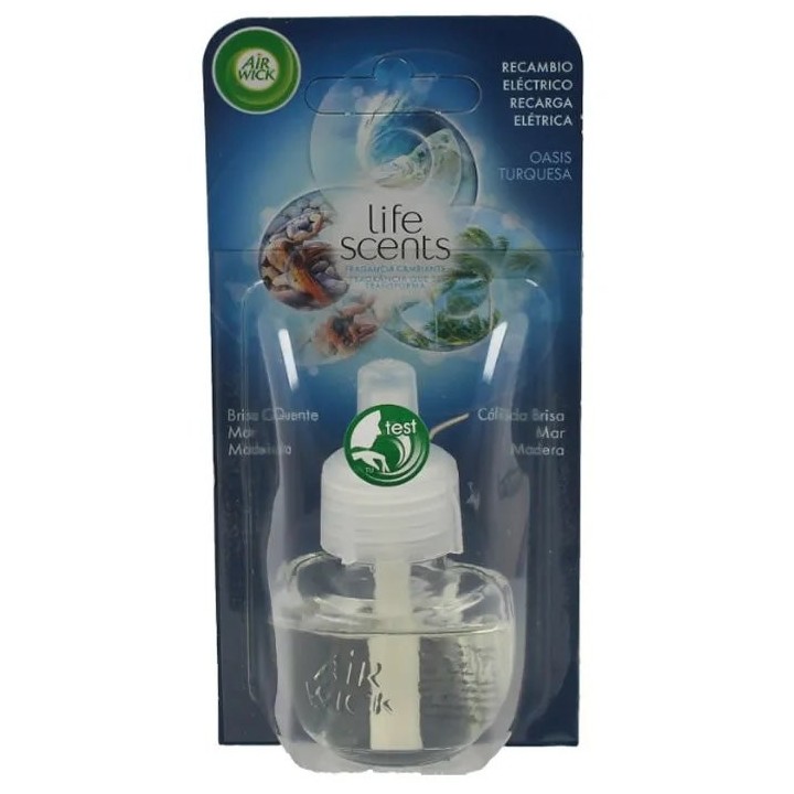 Air-Wick Life Scents Oasis Turquesa Electric Air Freshener Refill 17ml - unisex - Teknashop Ltd