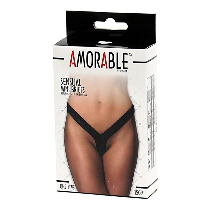 Panties Black One Size - R1509 - Teknashop Ltd