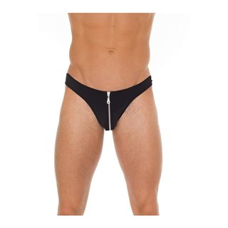 Slip with Zipper Black One Size - R1922 - Teknashop Ltd