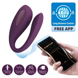 PRETTY LOVE - AARI PURPLE CLITORAL MASSAGER FREE APP - D-240544 - Teknashop Ltd