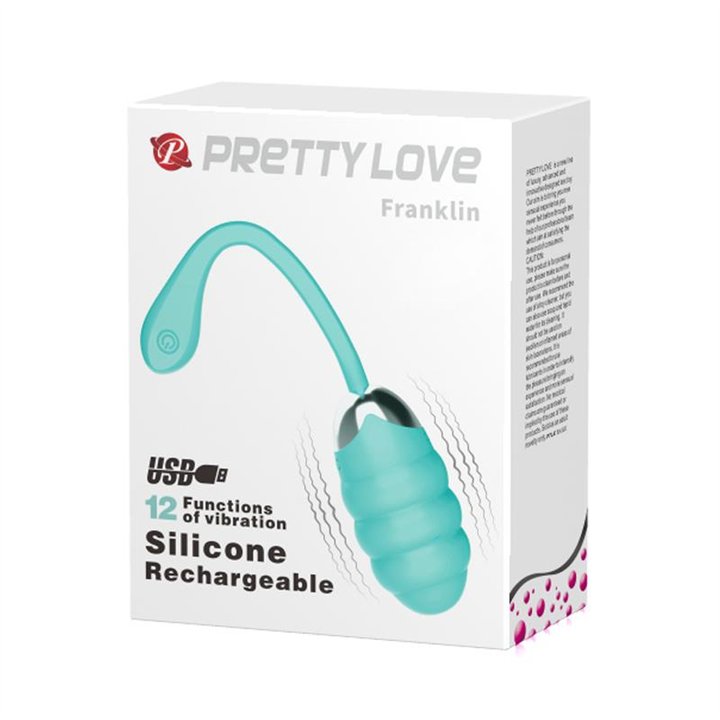 Vibrating Egg Franklin USB Silicone - BI-014656 - Teknashop Ltd