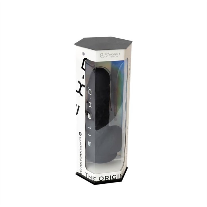 Dildo Dual Density Mod. 1 - 8.5 Black - SD-22049 - Teknashop Ltd