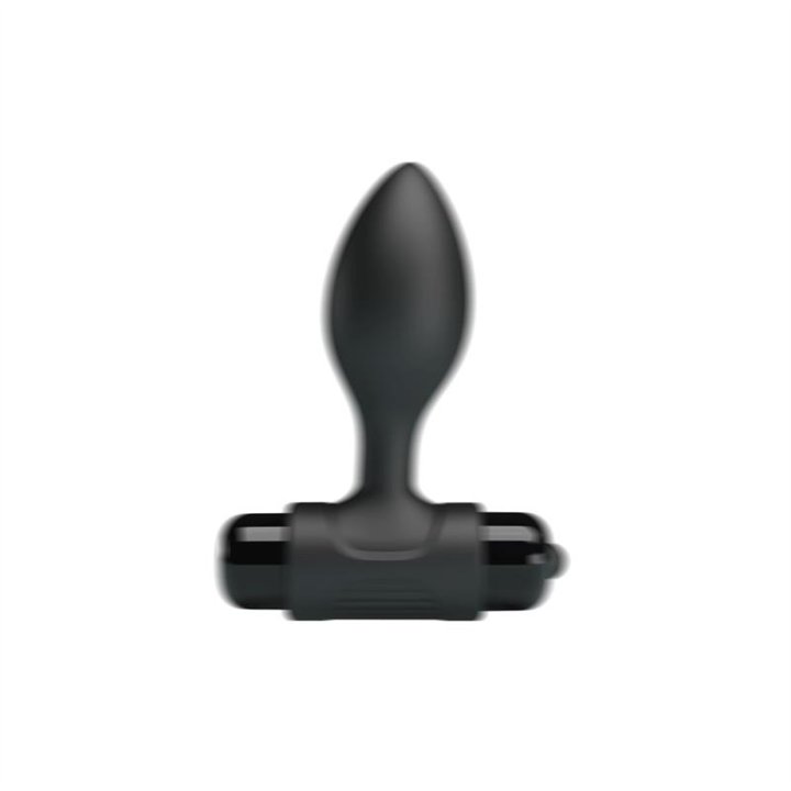 Butt Plug With Vibration Silcione - BI-040077 - Teknashop Ltd