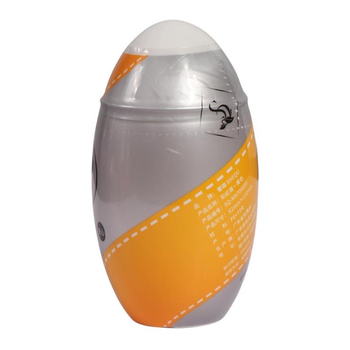 Masturbator Rainbow Yellow - SQ-MA70009-03 - Teknashop Ltd