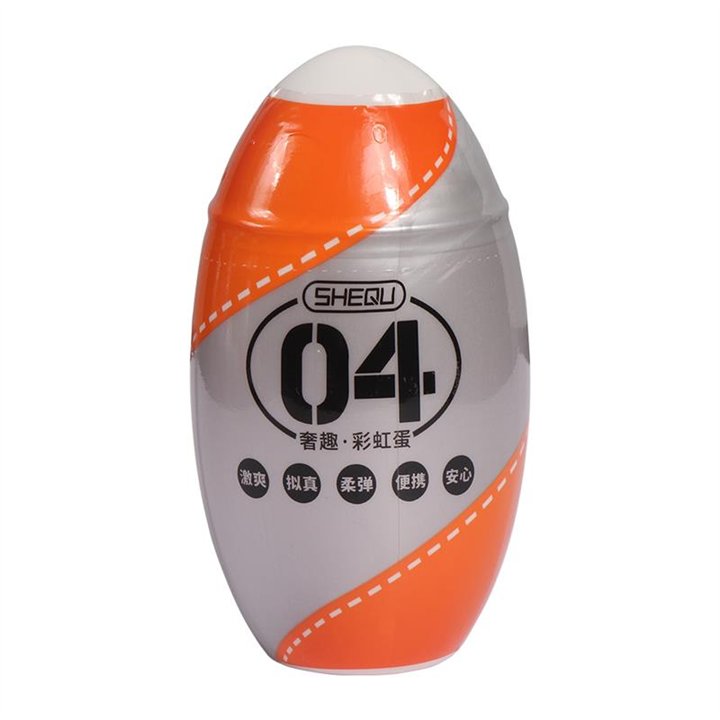 Masturbator Rainbow Orange - SQ-MA70009-04 - Teknashop Ltd