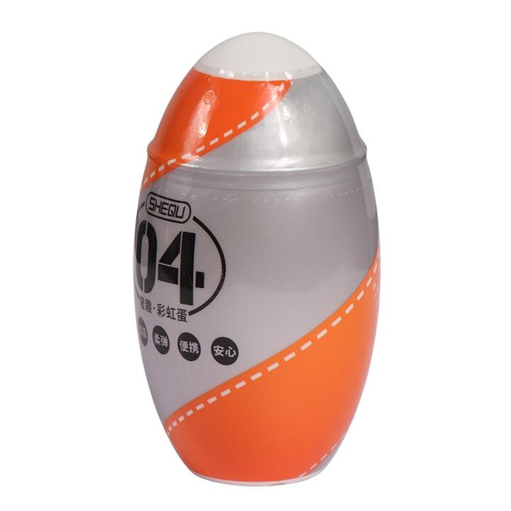Masturbator Rainbow Orange - SQ-MA70009-04 - Teknashop Ltd