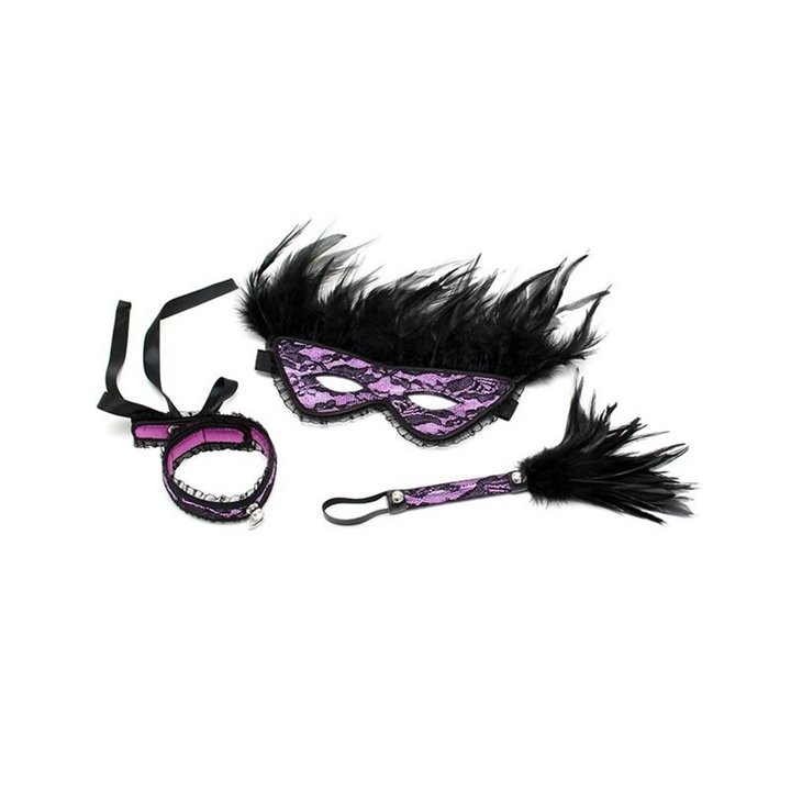 Pack 3 Pieces Dominiset de Lujo Purple - R8120 - Teknashop Ltd