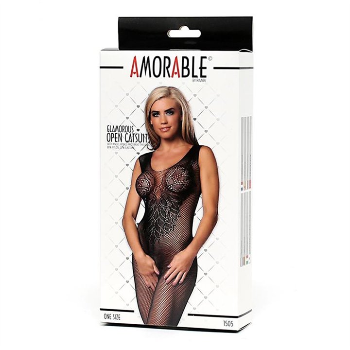 Bodystocking Open Crotch One Size - R1505 - Teknashop Ltd