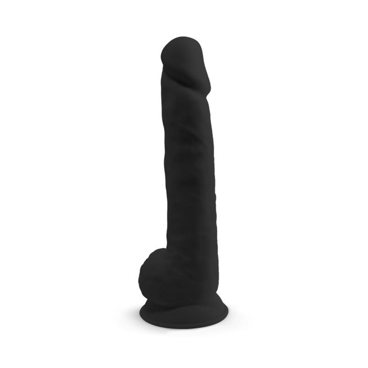 Dildo Dual Density Model 1 15 Black - SD-221090 - Teknashop Ltd