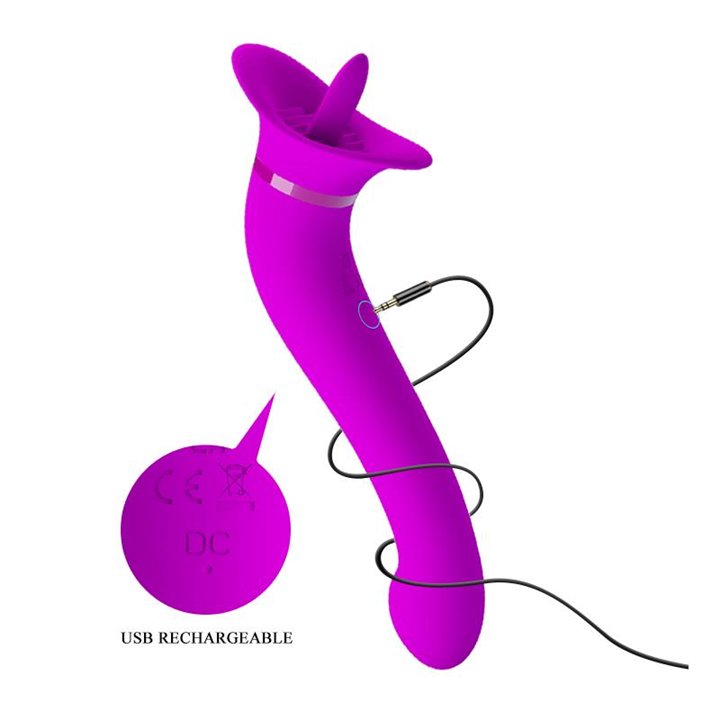 Faust Licking Vibrator USB - BI-014886 - Teknashop Ltd