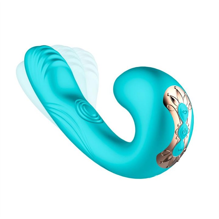 Hydra Vibe with Pulsation and Clitoris Stimulating Tongue 3 Motors USB - U-074 - Teknashop Ltd