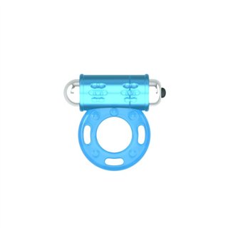 Lumino Play Vibrating Penis Ring Blue Light - LO-LV343215 - Teknashop Ltd