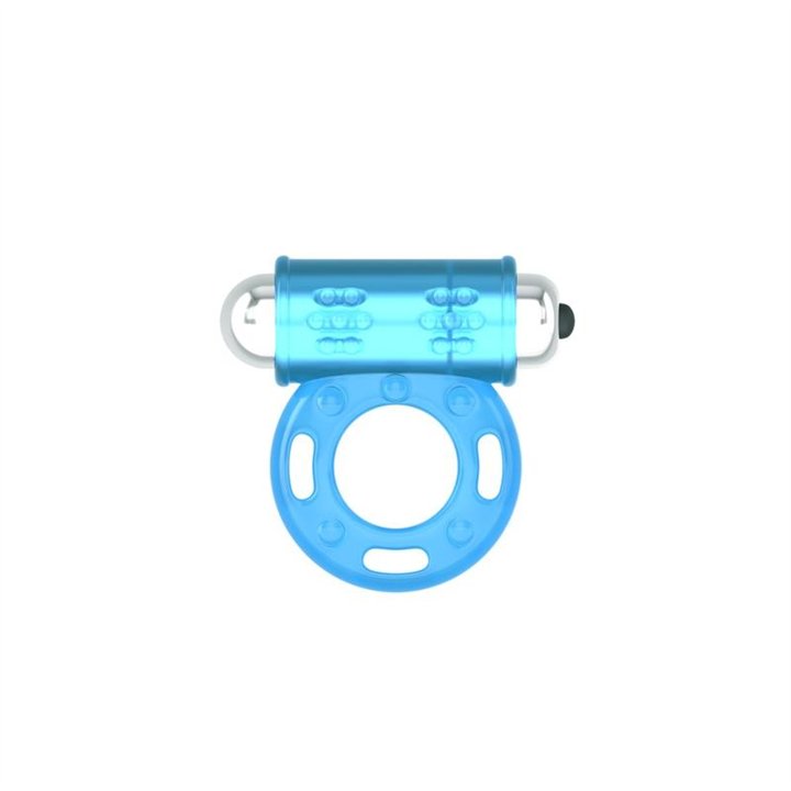 Lumino Play Vibrating Penis Ring Blue Light - LO-LV343215 - Teknashop Ltd