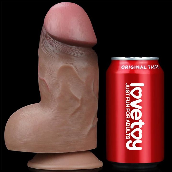 Dual Layered Platinum Silicone Dildo 7 - LO-LV411050 - Teknashop Ltd